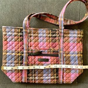 Vera Bradley Fall Plaid Tote